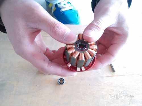无刷电机维修之换轴承