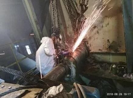 提升机轴承位磨损在线极速修复助力企业缩短停机时间