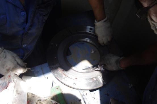 风力发电机轴承更换过程