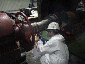 电机轴封磨损修复不用愁了