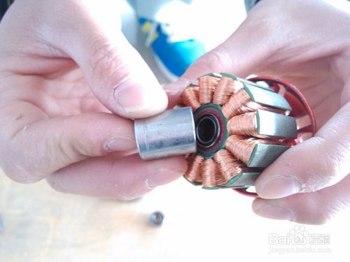 无刷电机维修之换轴承